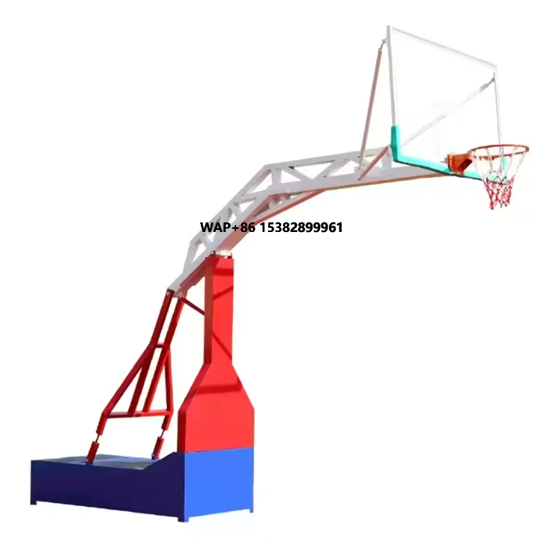 Basketball Hoop - Tragbarer, verstellbarer Basketballkorb mit gehärteter Glasrückwand
