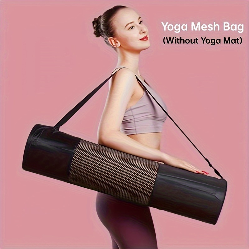 Yoga Mat - Atmungsaktive Yoga-Matten-Aufbewahrungstasche aus Netzstoff - Langlebiges