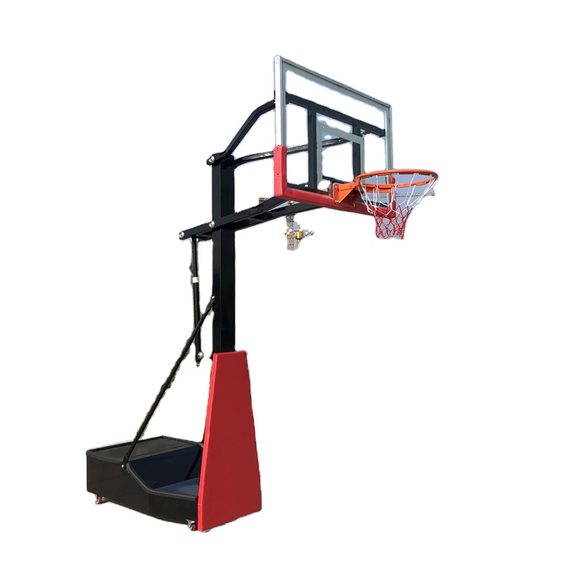 Basketball Hoop - Beweglicher Basketballständer mit höhenverstellbarem Basketballkorb-System, Basketballziel