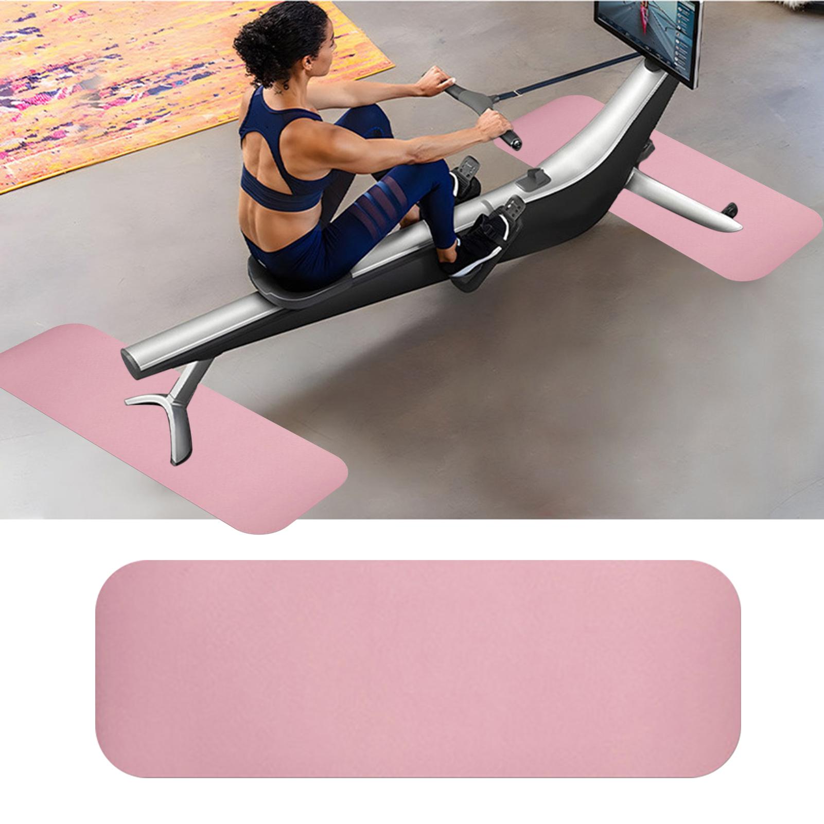 Yoga Mat - Laufbandmatte für Teppich, rutschfest, dickes Kissen,