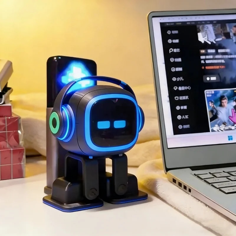 Skateboard - Neuer EMO AI-Roboter, interaktiver Desktop-Begleiter mit