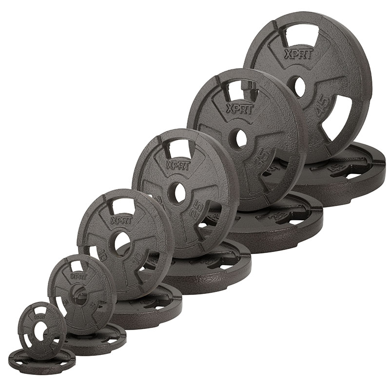 Dumbbell Set - Professionelles 300LB Gusseisen-Langhantel-Set für Heimfitness mit