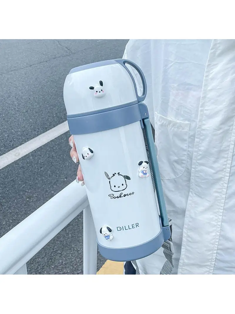 Sports Water Bottle Insulated - Isolierte Edelstahl-Wasserflasche mit großem Fassungsvermögen, Outdoor-Sport-Reise-Thermoskanne