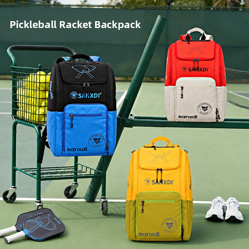 Badminton Racket - Peak Sporttasche, große Kapazität, Tennistasche, wasserdicht,