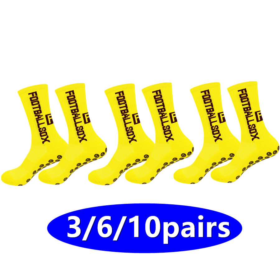 Skateboard - 3/6/10 Paar rutschfeste Sport-Grip-Socken für Herren