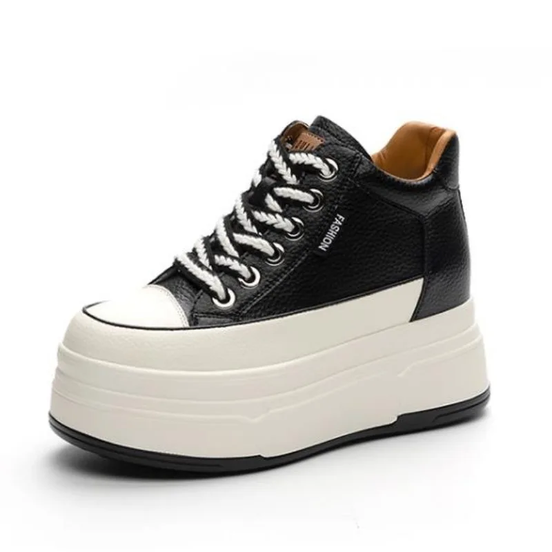 Skateboard - 9CM Kuh Wildleder Echtes Leder Frauen