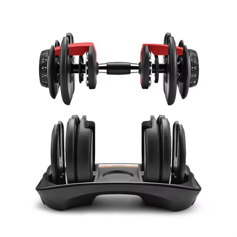 Dumbbell Set - Freihantel-Set aus Gusseisen, verstellbare Hantel und