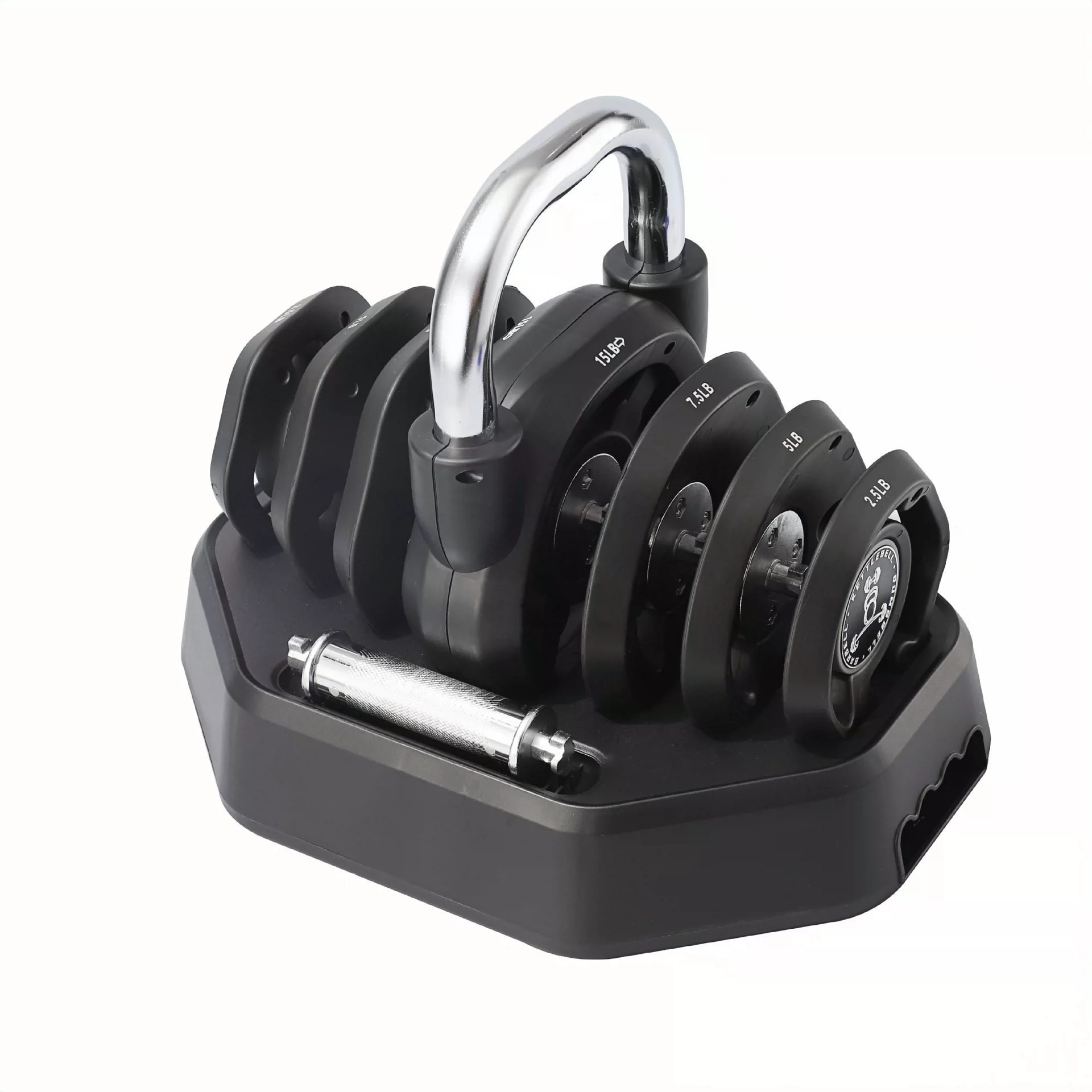 Dumbbell Set - Maßgefertigtes 3-in-1 Verstellbares Hantel-Set mit Langhantel