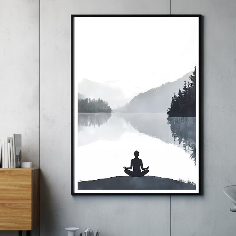 Minimalistisches Outdoor-Abent – Sports Equipment Poster Bewertung und Preis