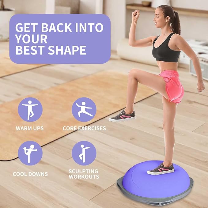 70cm Bosu-Balanceball, rutschf – Gym Ball Bewertung und Preis