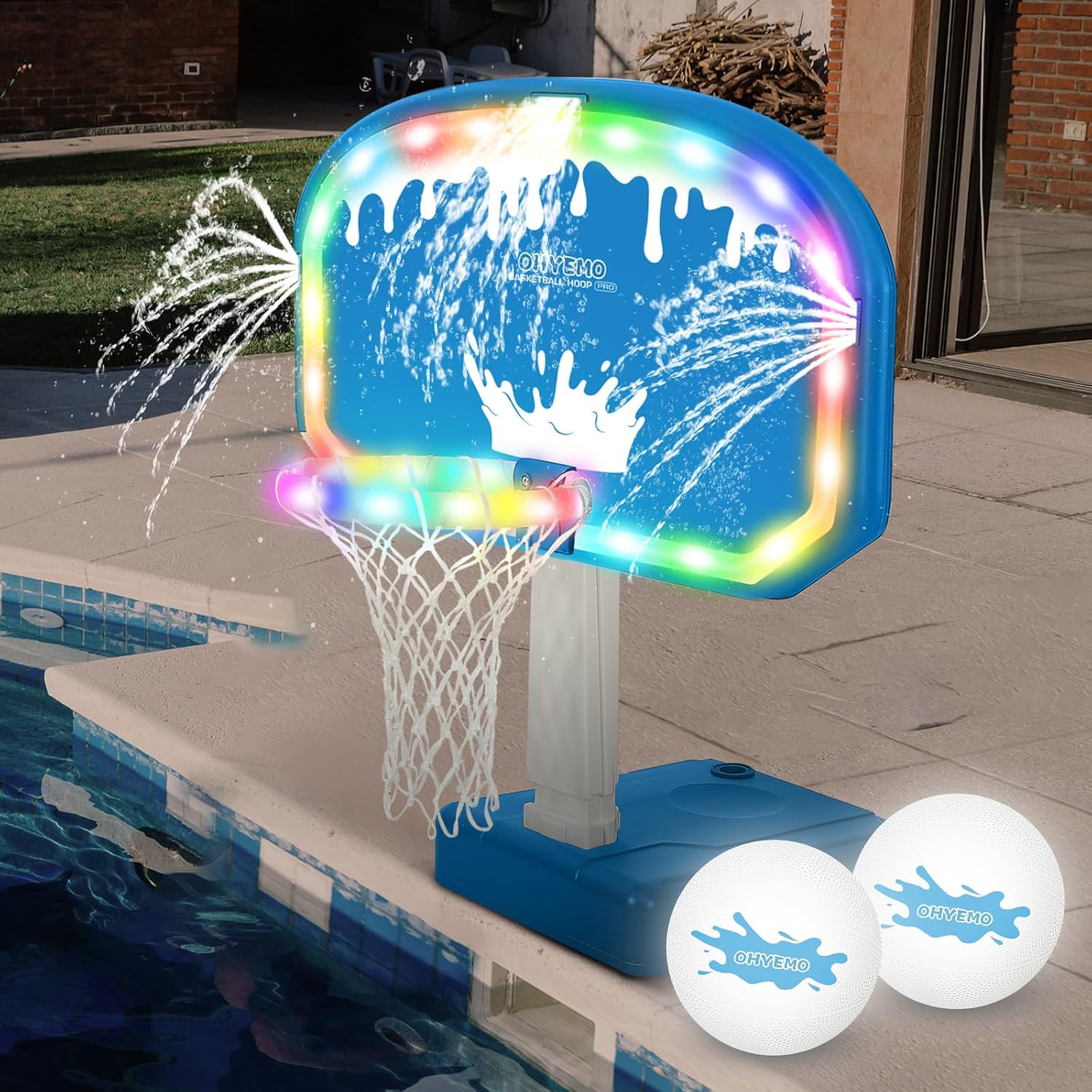 Übergroßes LED-Pool-Basketball – Basketball Hoop Bewertung und Preis