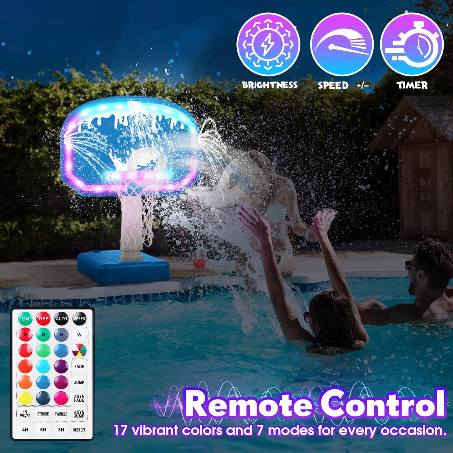 Übergroßes LED-Pool-Basketball – Basketball Hoop Bewertung und Preis