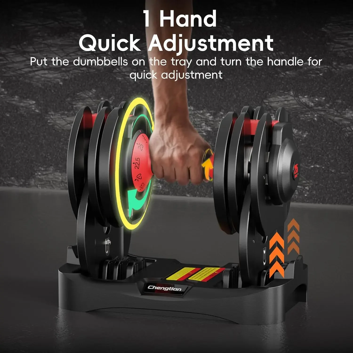 Verbessertes, verstellbares Ha – Dumbbell Set Bewertung und Preis