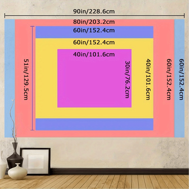 Bunte Tennisball-Wandteppiche, – Sports Equipment Poster Bewertung und Preis