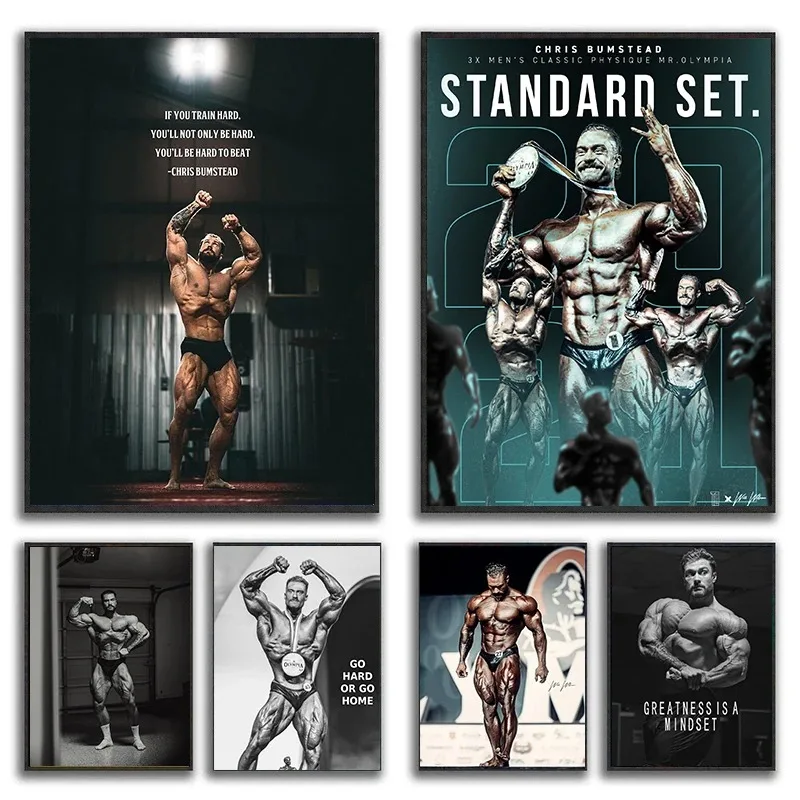 Leinwandgemälde Chris Bumstead – Sports Equipment Poster Bewertung und Preis