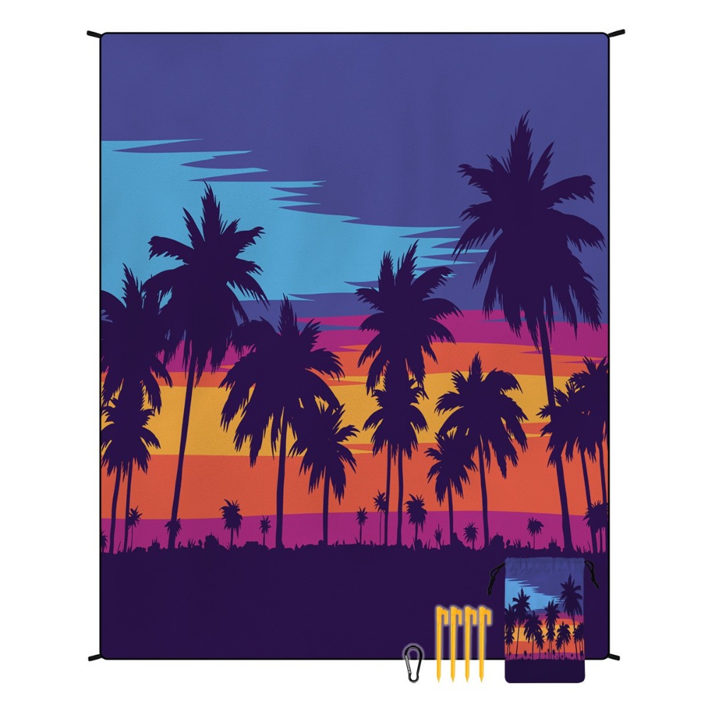 Strandtuch mit Palmenmotiv, 71 – Yoga Mat Bewertung und Preis