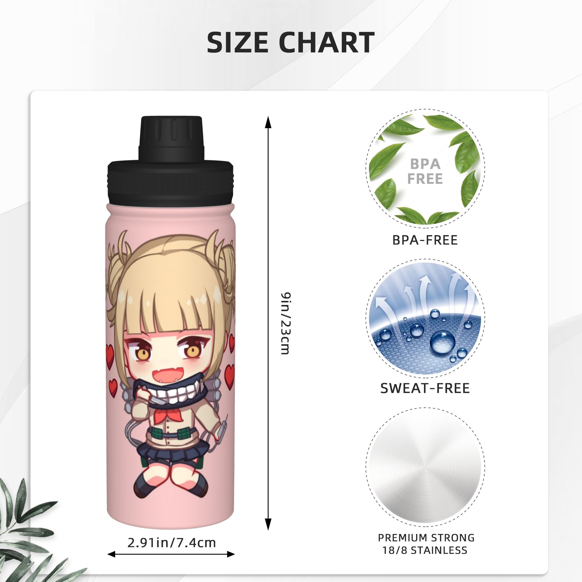 Toga My Hero Academia 18OZ Spo – Sports Water Bottle Insulated Bewertung und Preis
