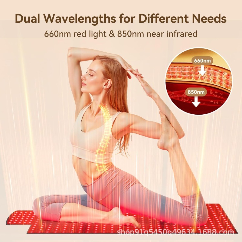 Rotes Infrarot-Lichttherapie-P – Yoga Mat Bewertung und Preis