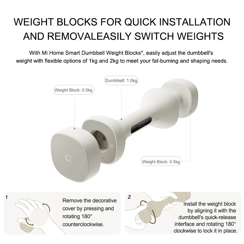Neue MIJIA Smart Hanteln für M – Dumbbell Set Bewertung und Preis