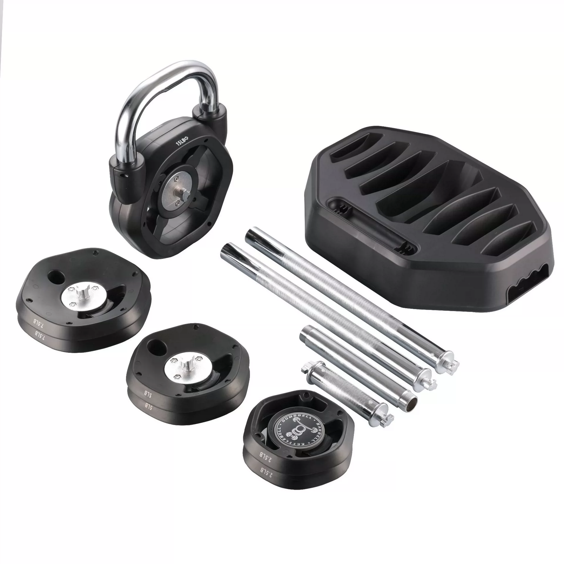 Maßgefertigtes 3-in-1 Verstell – Dumbbell Set Bewertung und Preis